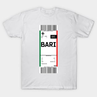 Boarding pass for Bari T-Shirt